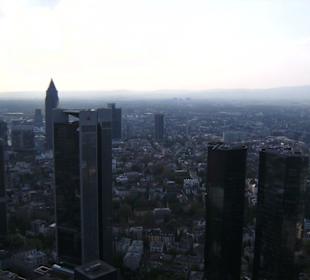 Blick aufs Bankenviertel