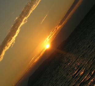 The sunset