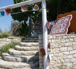 Keramikladen beim Kournas-See