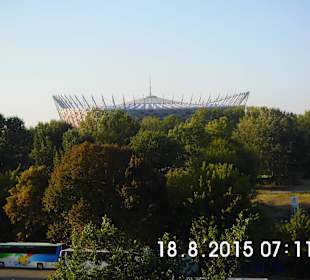 Narodowy widziany z Pragi.