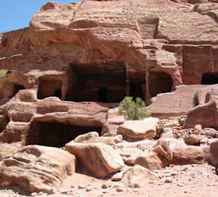 Spacer po Mieście Wykutym w Skale - Petra