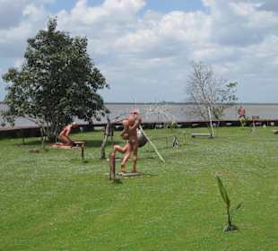 Indianerdorf-Museum in der Schweinebucht