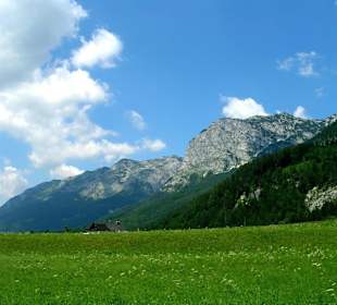 Aussicht vom Weg vom Toplitzsee zum Grundlsee
