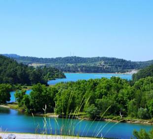 Green Canyon vom Staudamm nach Side