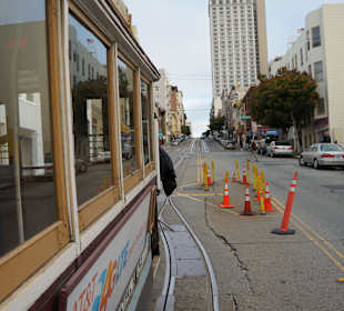 Blick aus der Cable Car