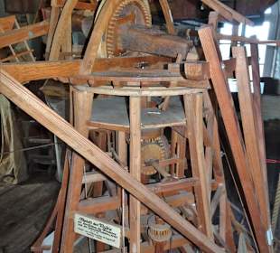 Rundgang durch die Museumsräume der Windmühle