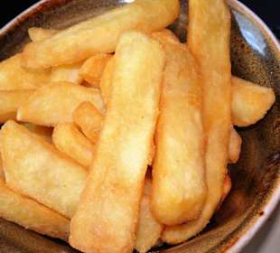 Pommes frites im Peter Pane