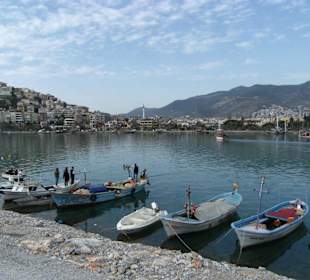Alanya Teil des Hafens