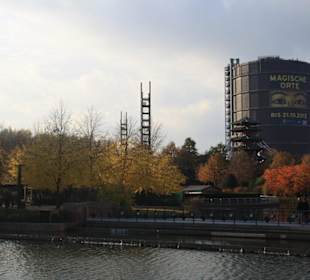 Blick auf das Gasometer