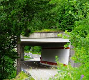 Der Plöckenpass nach AUT