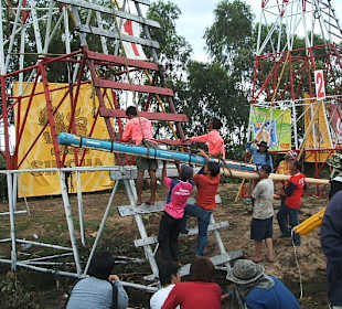 Es braucht viel Kraft und Mühe