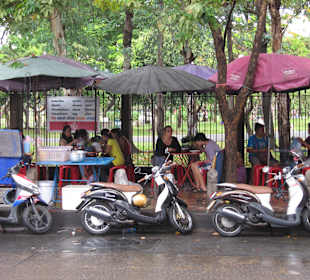 Am Rande des Marktes