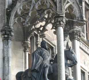 Das Neue Rathaus am Marienplatz