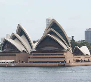 Blick von Kirribilli auf die Oper