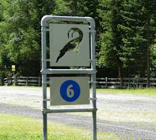 Nummerierte Stopps = Sehenswürdigkeit