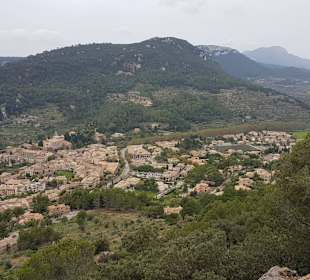 Aussicht auf Valdemosse