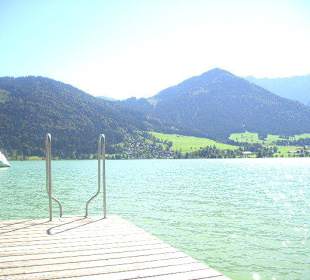 Blick vom Strandcafe`