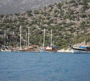 Bootsfahrt zur versunkenen Stadt