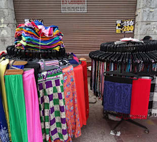 Auf dem Markt unterwegs