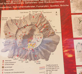 Vulkankrater auf Nisyros