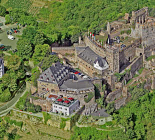 Burg Rheinfels St. Goar Luftaufnahme