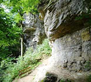 Wanderung durch die Kleine Luxemburger Schweiz