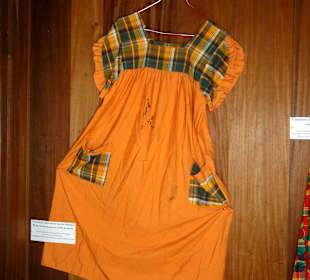 Kleid für die Arbeit auf den Feldern