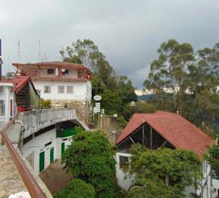 Cerro Monserrate, der "Hausberg" Bogotás. 