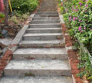 99 steps, welche zu blackbeards castle fuehren