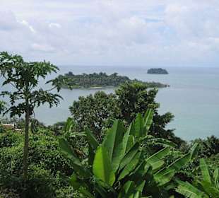 Blick vom Viewpoint auf Koh Man Noi