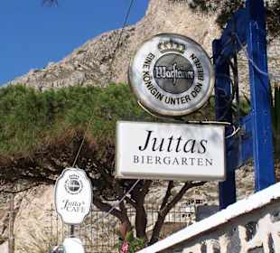 Deutsche Gemütlichkeit: Jutta's Biergarten
