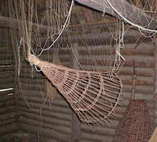 In der Fischerhütte.