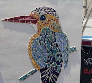 Bushaltestelle am Kiosk