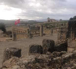 Römische Ruinenstätte in Dougga