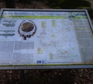 Infotafel zu den Reckumer Steinen