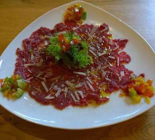 Carpaccio vom Strauß