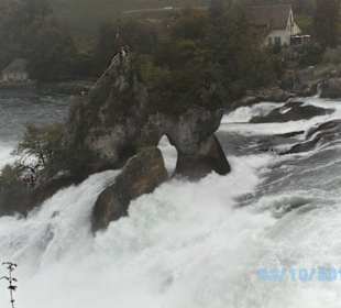 Rheinfall Panorama Weg Schloss Laufen