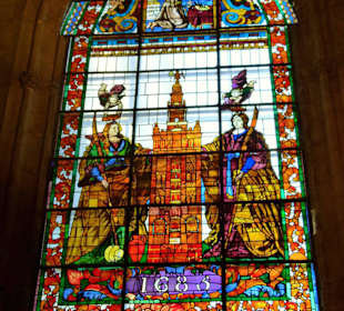 Wunderschönes Fensterbild