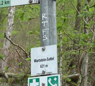 Eiszeitpfad - Burgfelsenpfad