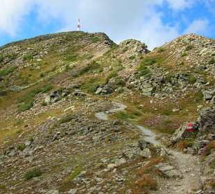 Weg zum Gipfel