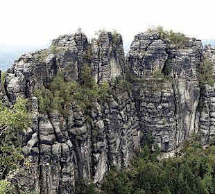 Unterwegs in den Schrammsteinen