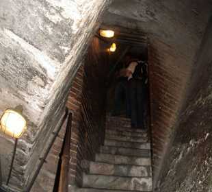 Aufgang durch die Domkuppel