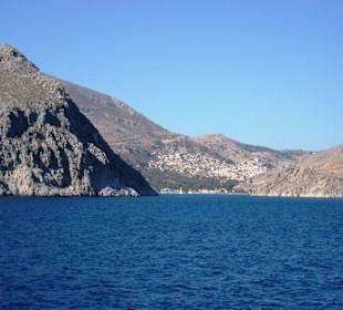 Einfahrt Symi - Hafen