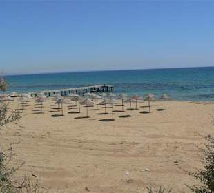 gleich neben dem Parkplatz