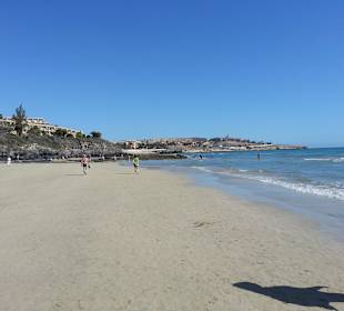 Strand vor dem Hotel