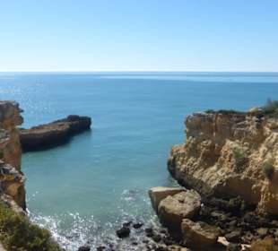 An der Praia de Albandeira (Nähe Benagil)