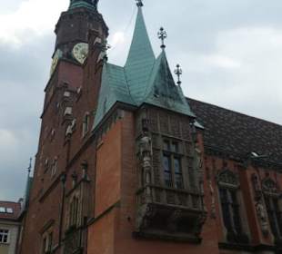 Rynek / Marktplatz: Ratusz we Wrocławiu