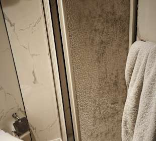 Dusche in der Kabine