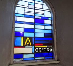 Fenster im Chor der St.-Jürgens-Kirche