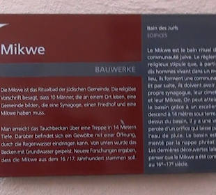 Mikwe Jüdisches Ritualbad Offenburg